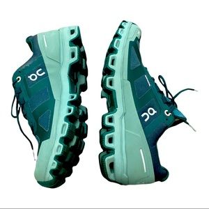 On Cloud Cloudventure Waterproof Juniper/Sea Trail Running Shoes